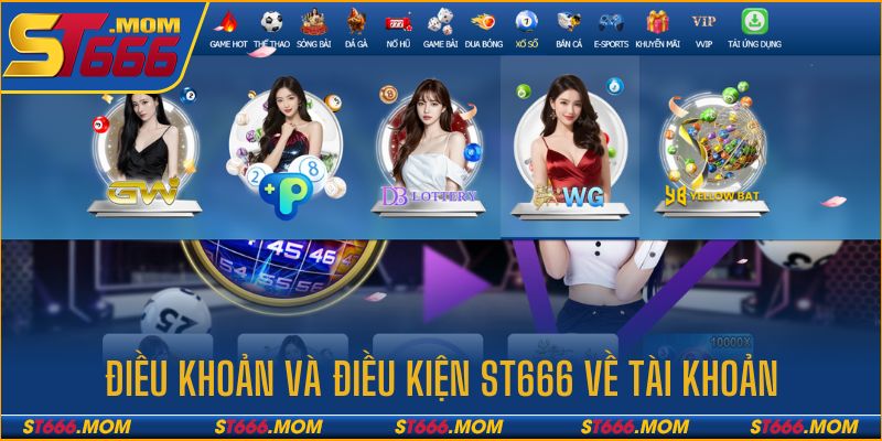 Các điều khoản về tài khoản